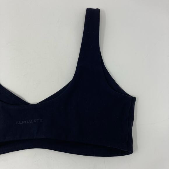 Alphalete Women's Black Aura Contour Sculpt Bra Size XL - Picture 10 of 12